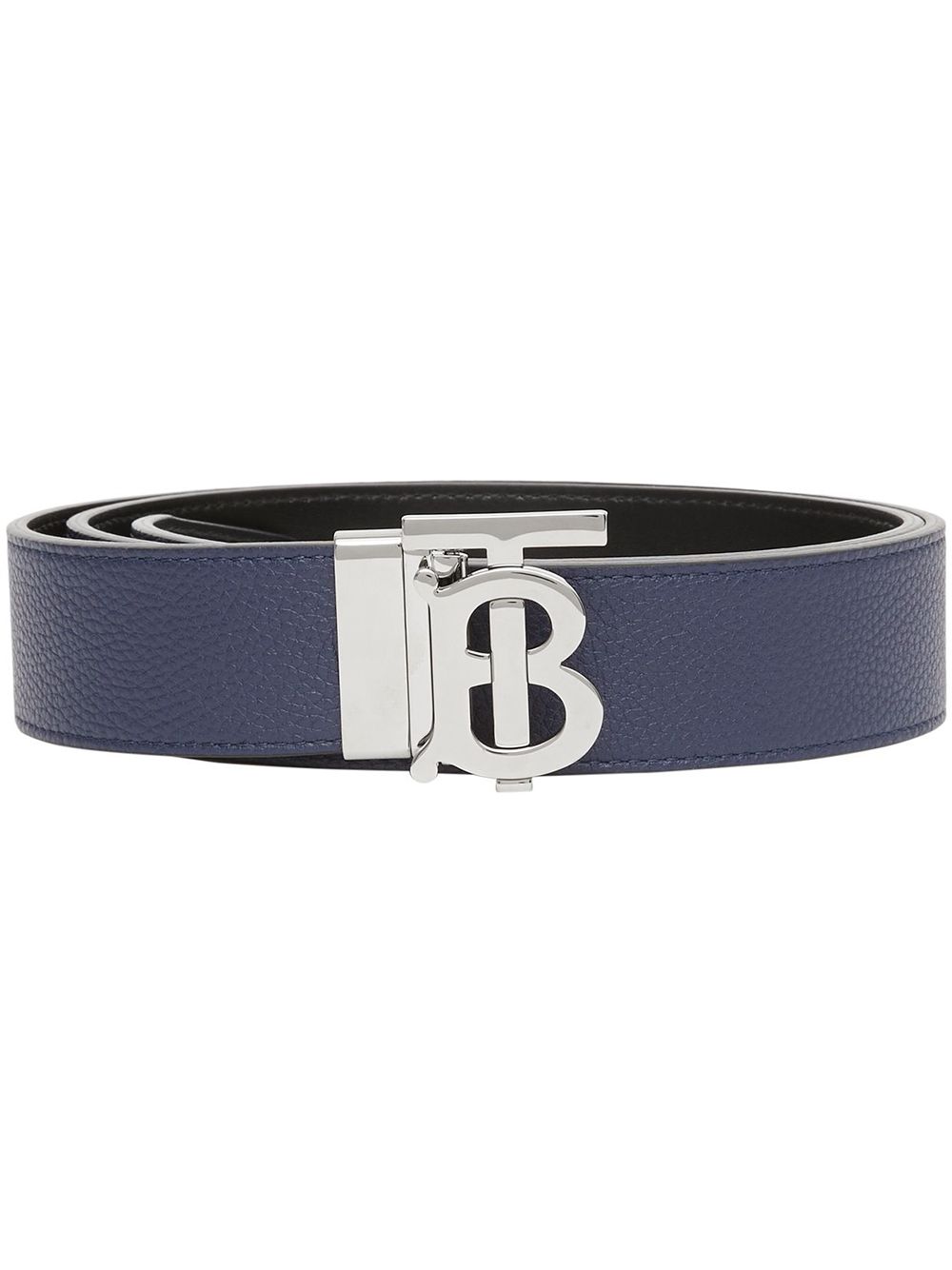 Burberry reversible logo-buckle belt - Blue von Burberry