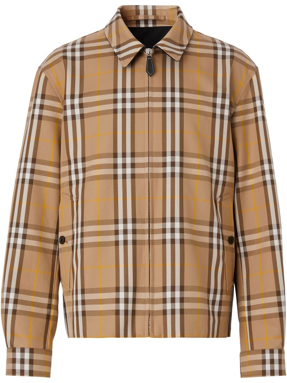 Burberry reversible zip-up jacket - Brown von Burberry