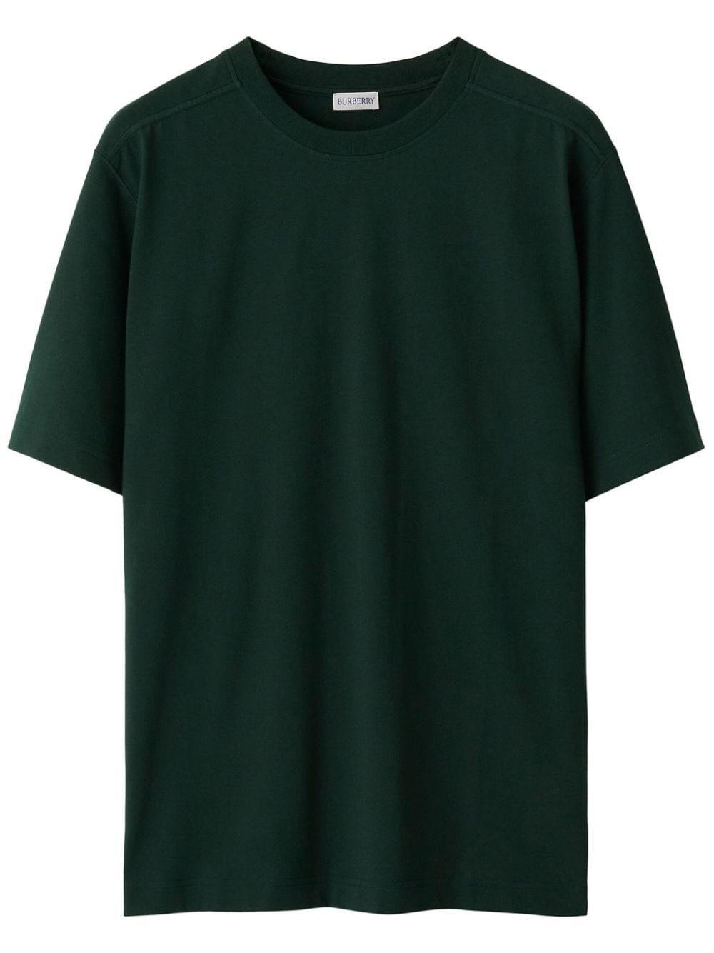 Burberry round-neck cotton T-shirt - Green von Burberry