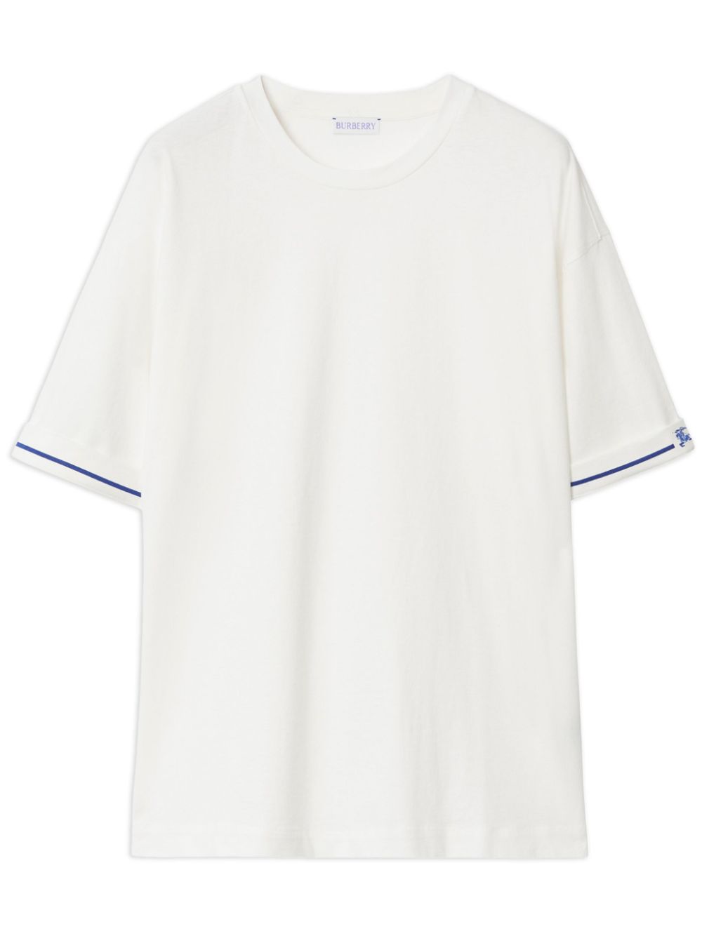 Burberry short-sleeve cotton T-shirt - White von Burberry