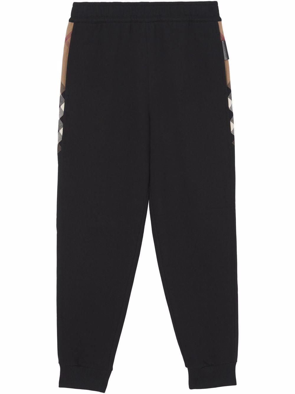 Burberry Stephan Vintage Check-detail track pants - Black von Burberry