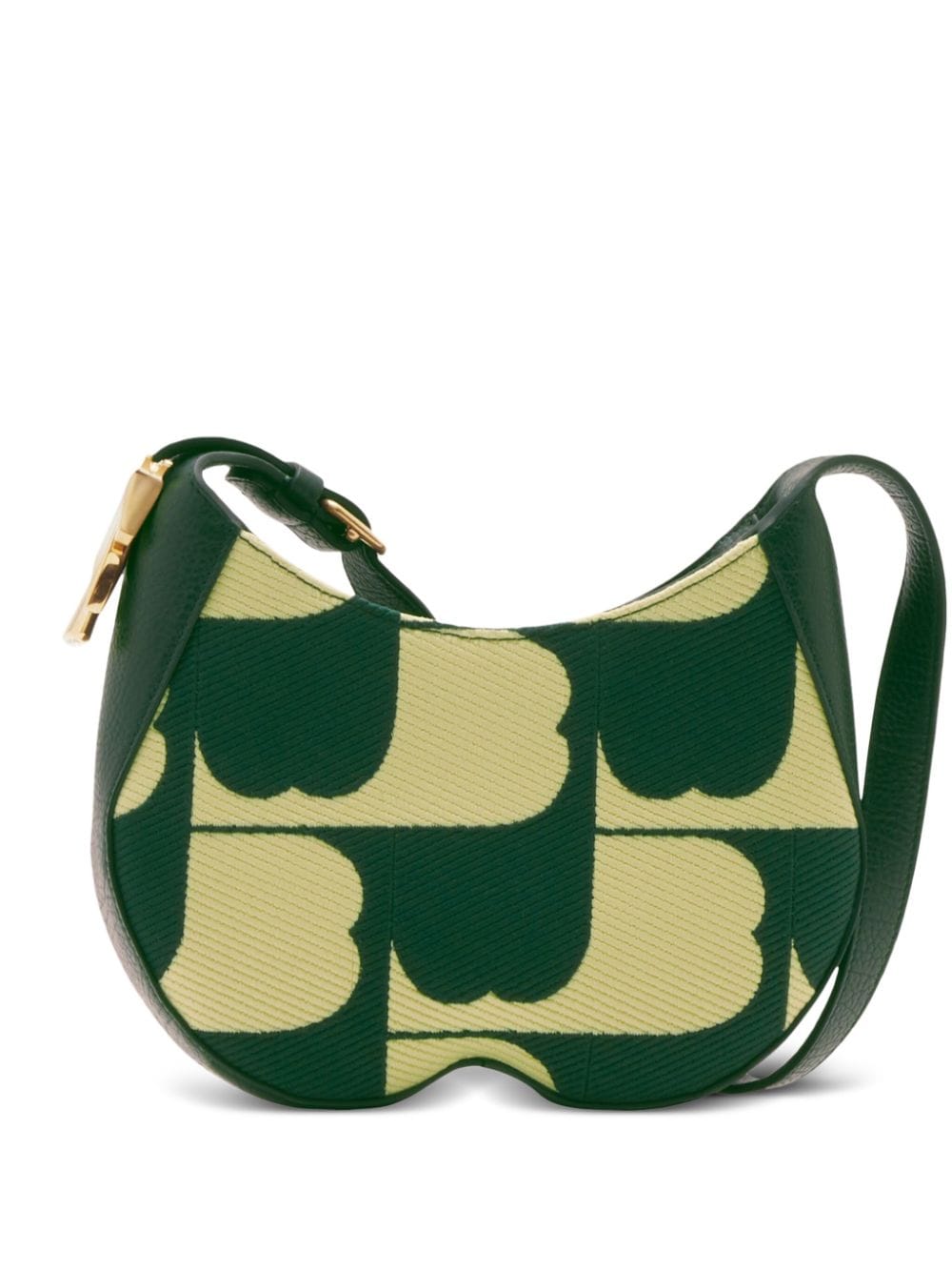 Burberry small Chess leather shoulder bag - Green von Burberry