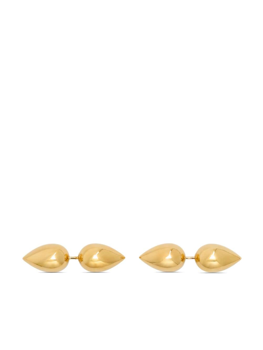 Burberry spear stud earrings - Gold von Burberry