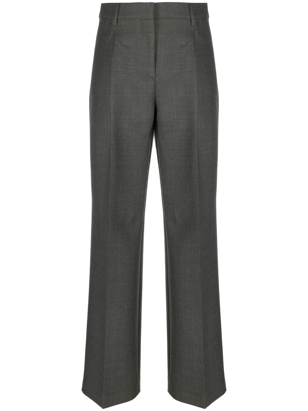Burberry straight-cut tailored trousers - Grey von Burberry