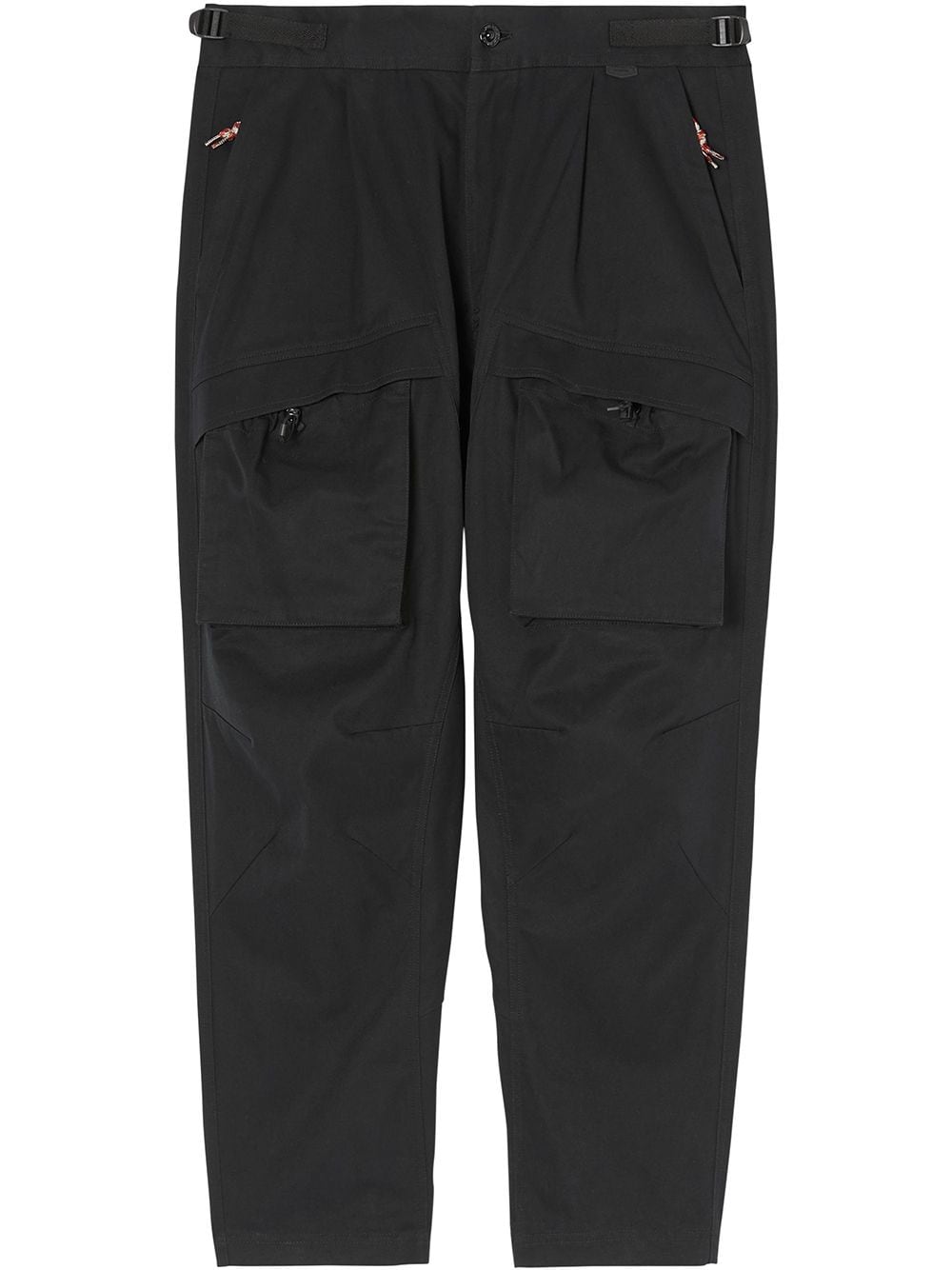 Burberry straight-leg cargo trousers - Black von Burberry