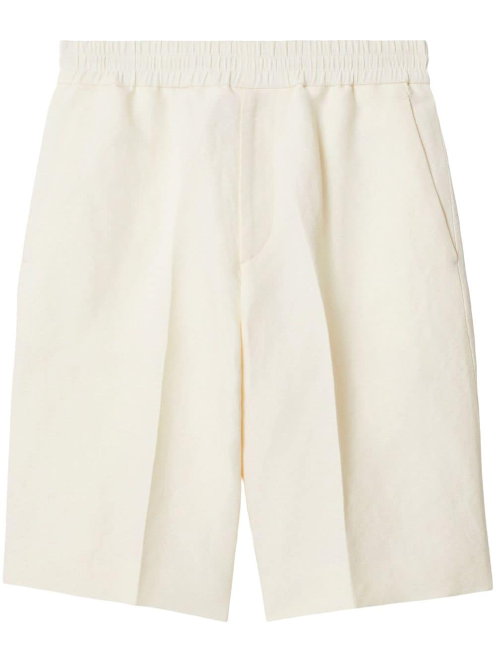 Burberry tailored canvas shorts - Neutrals von Burberry