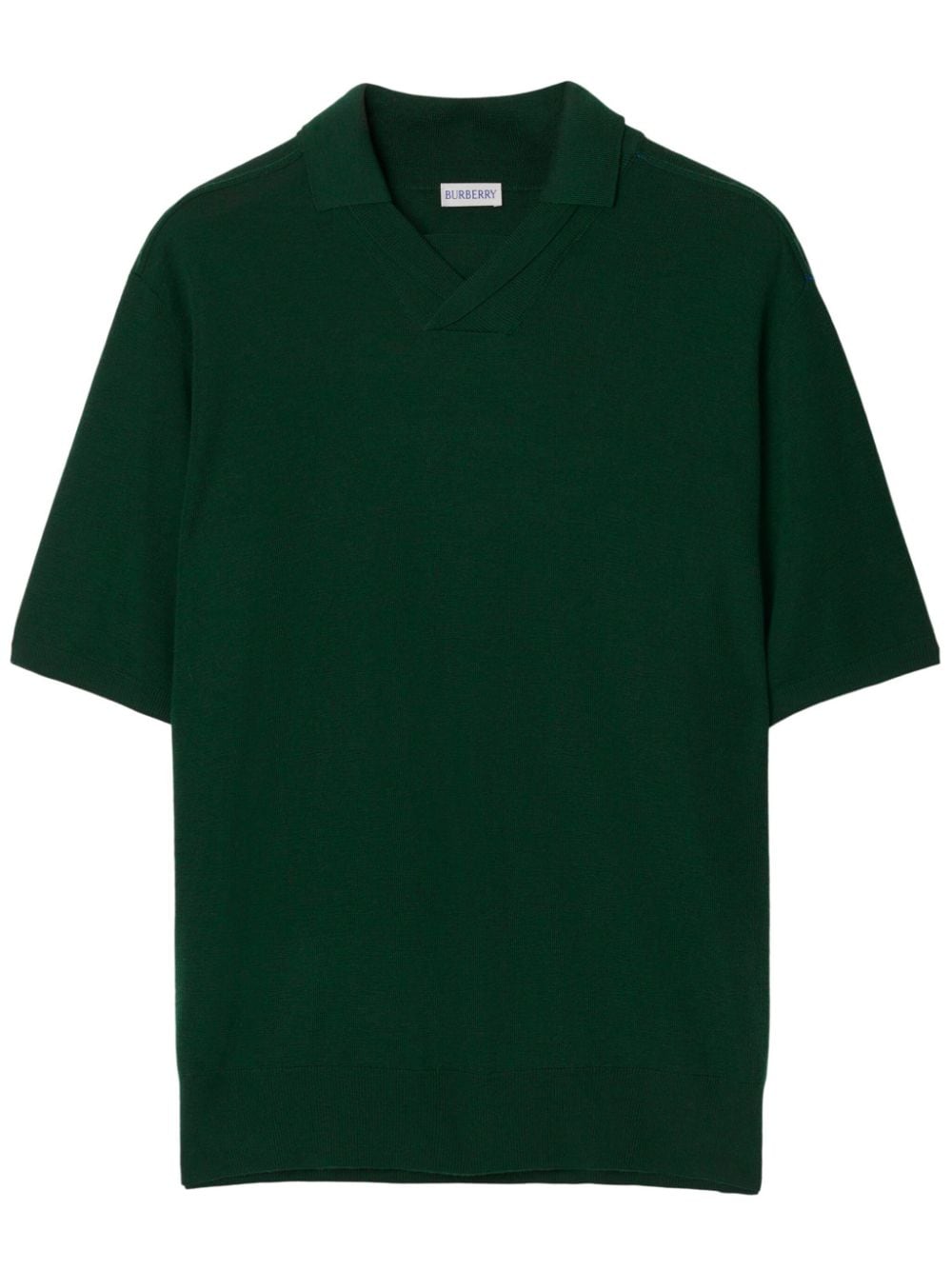 Burberry wool polo shirt - Green von Burberry
