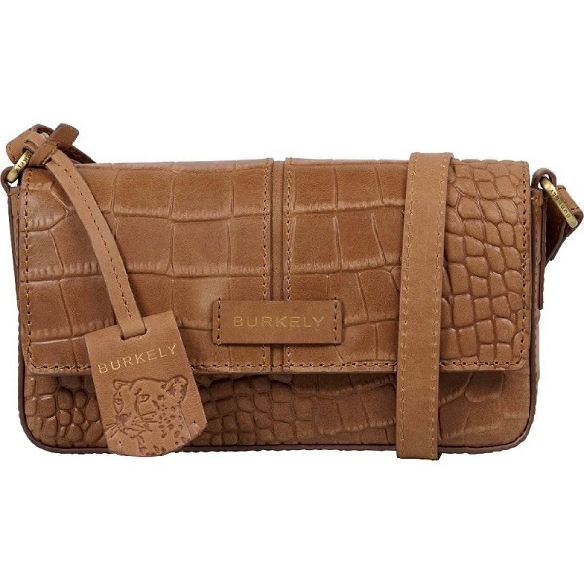 Cool Colbie Baguette Bag Cognac von Burkely