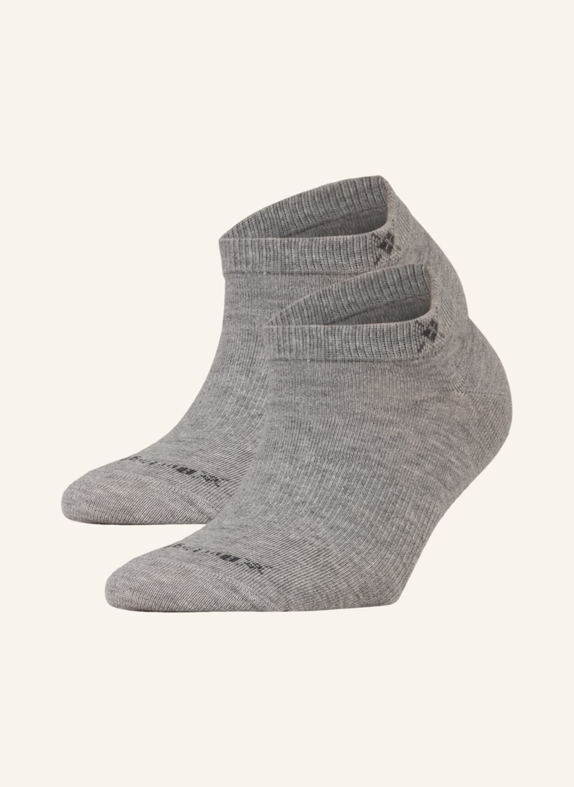 Burlington 2er-Pack Sneakersocken Everyday grau von Burlington