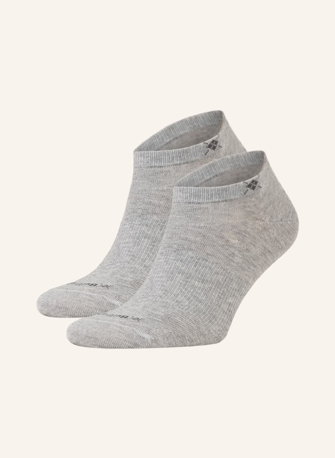 Burlington 2er-Pack Sneakersocken Everyday grau Burlington 2er-Pack Sneakersocken Everyday grau von Burlington