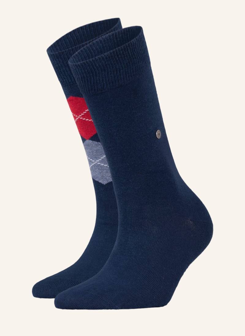 Burlington 2er-Pack Socken Everyday Mix blau von Burlington