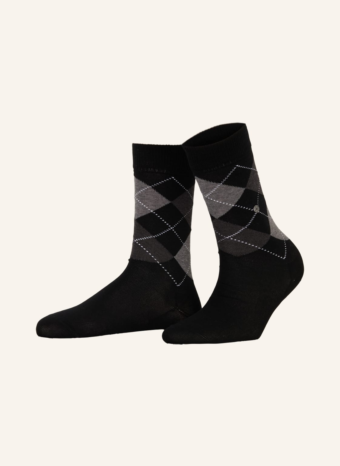 Burlington Socken Covent Garden schwarz von Burlington