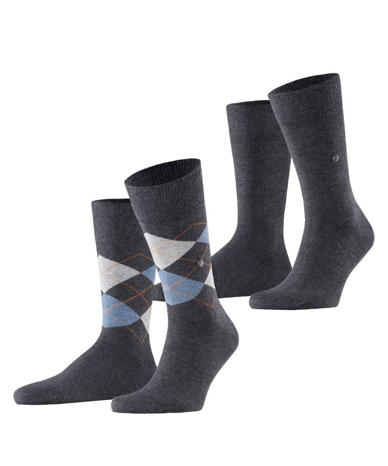 Burlington Socken »Everyday Argyle Mix«, (2er Pack) von Burlington