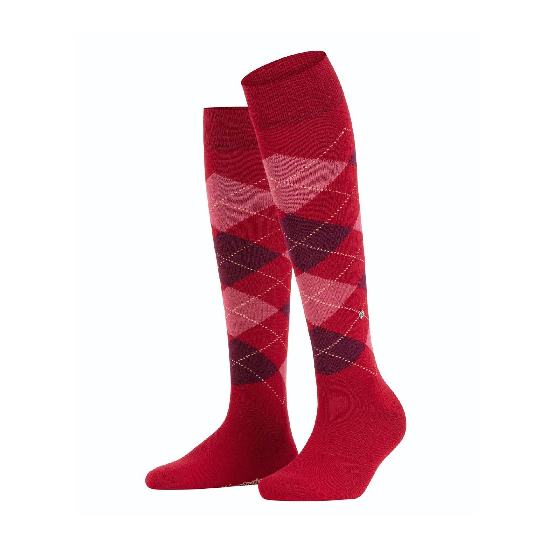 Kniesocken Damen Himbeere ONE SIZE von Burlington