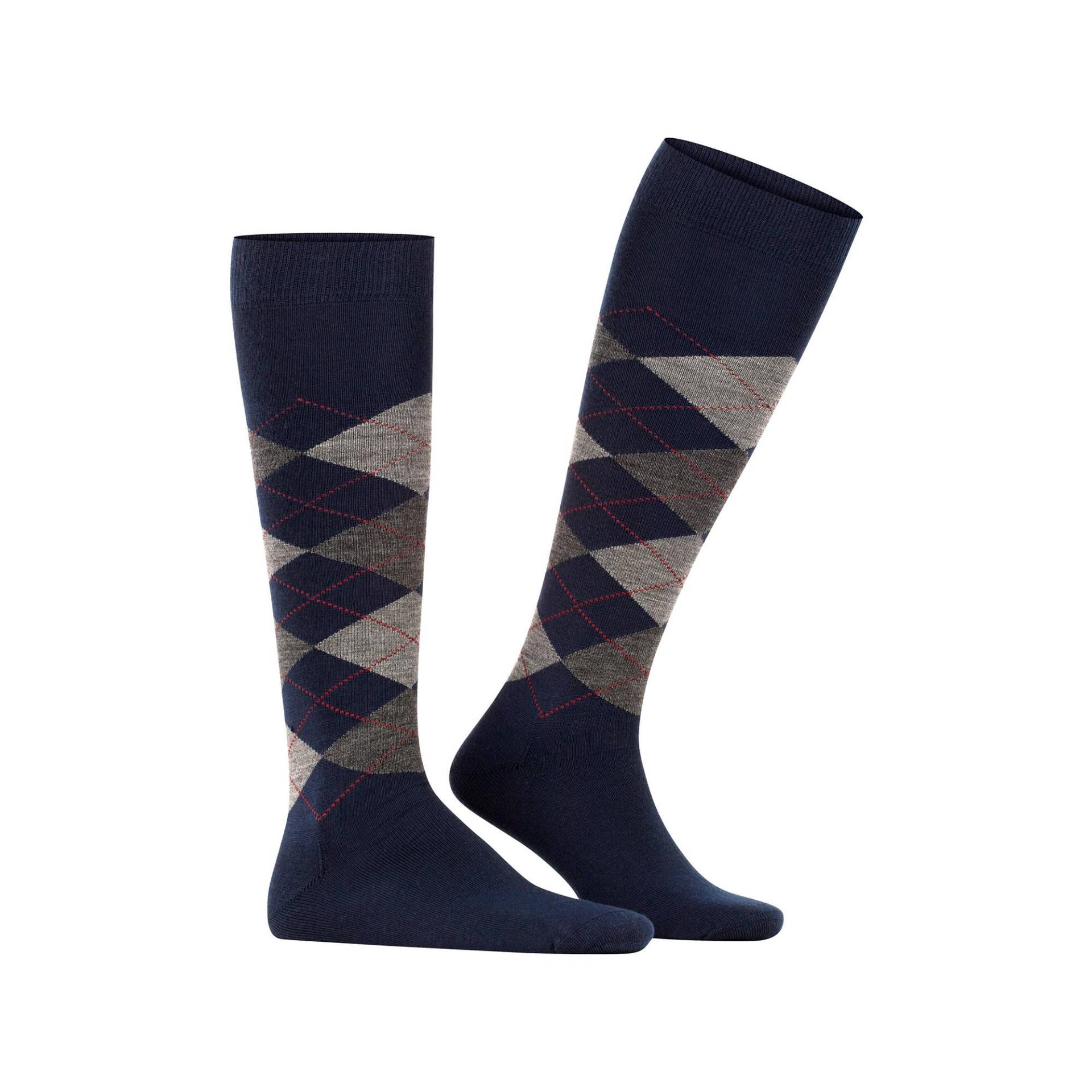 Knielange Socken Herren Marine W40 von Burlington