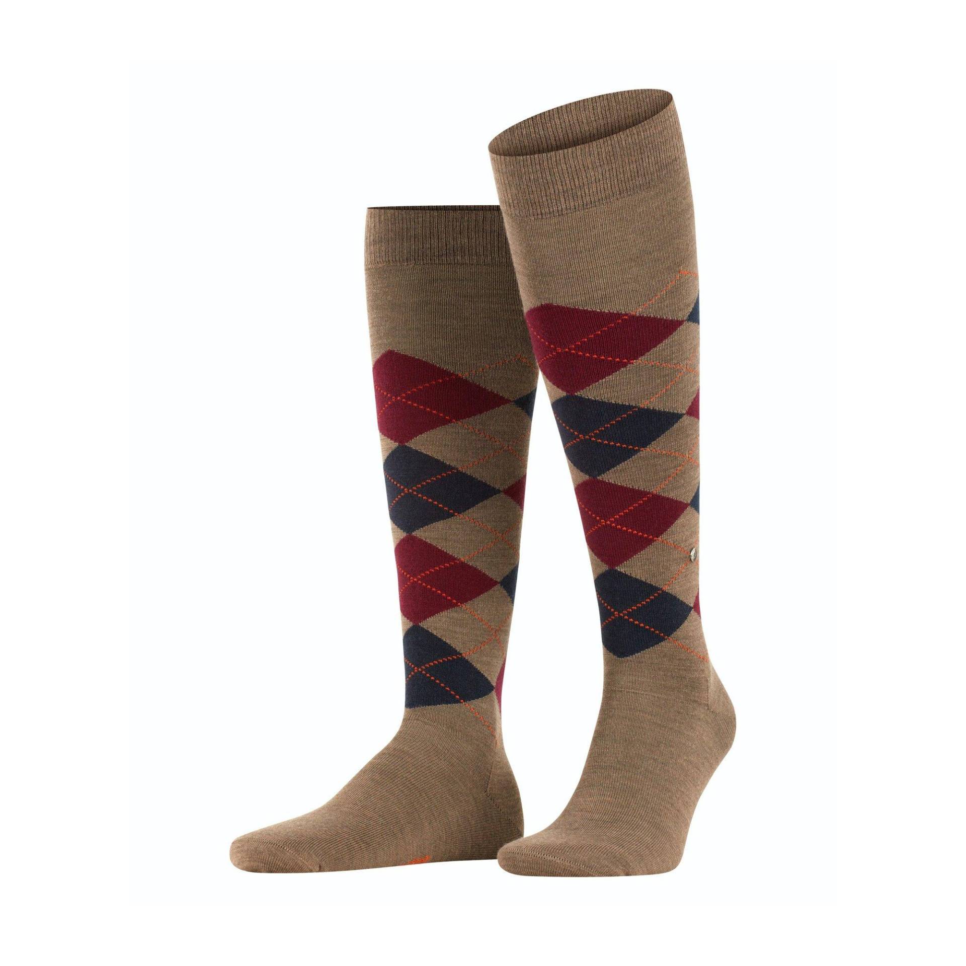 Knielange Socken Herren Mediumgrau W40 von Burlington