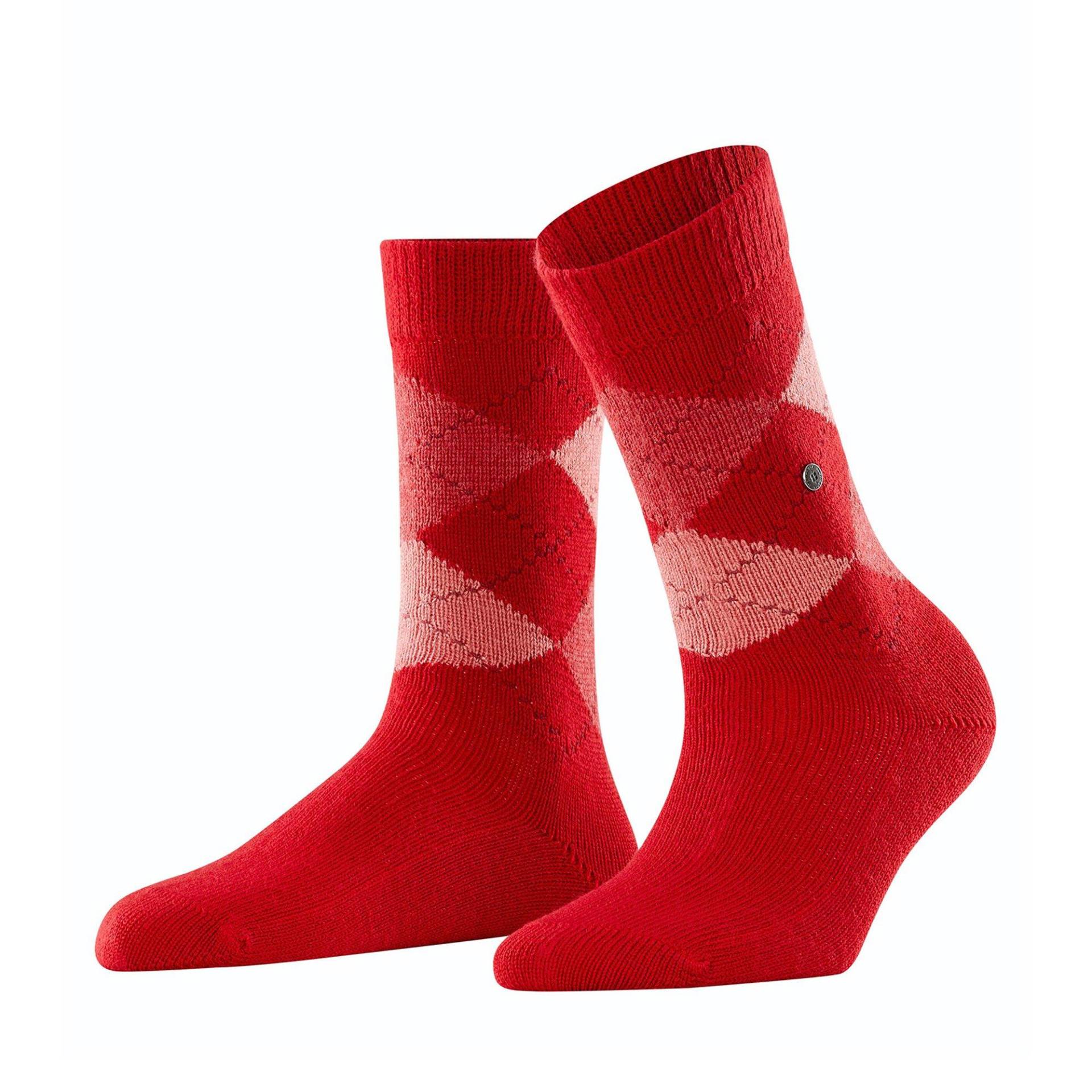 Knöchelsocken Damen Rot ONE SIZE von Burlington