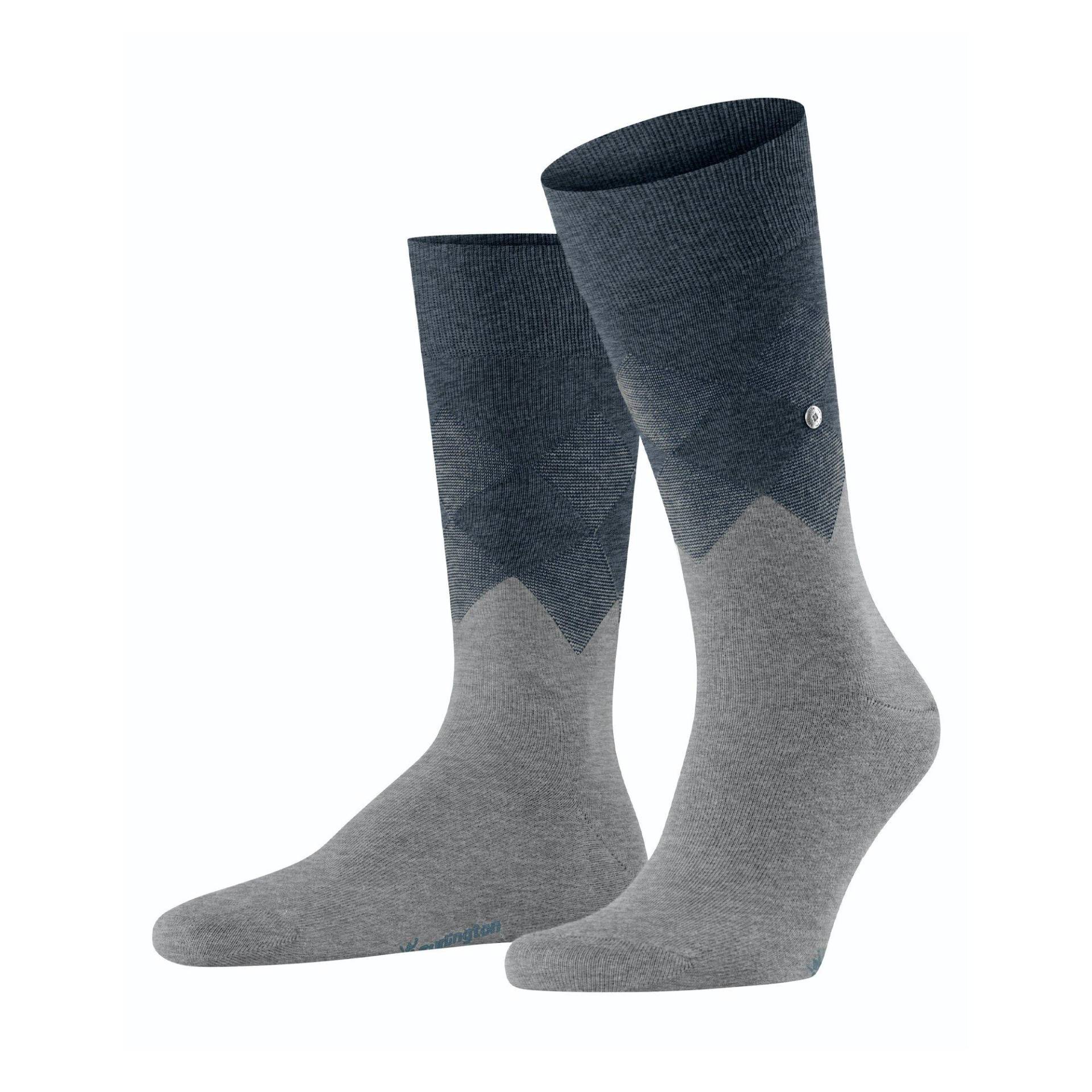 Socken Herren Hellgrau 40-46 von Burlington