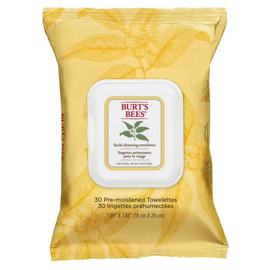 Burt's Bees - Facial Cleansing Towelettes White Tea von Burt's Bees