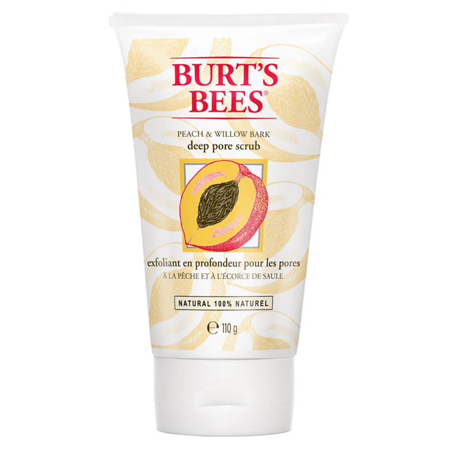 Burt's Bees - Peach & Willow Bark Deep Pore Scrub von Burt's Bees
