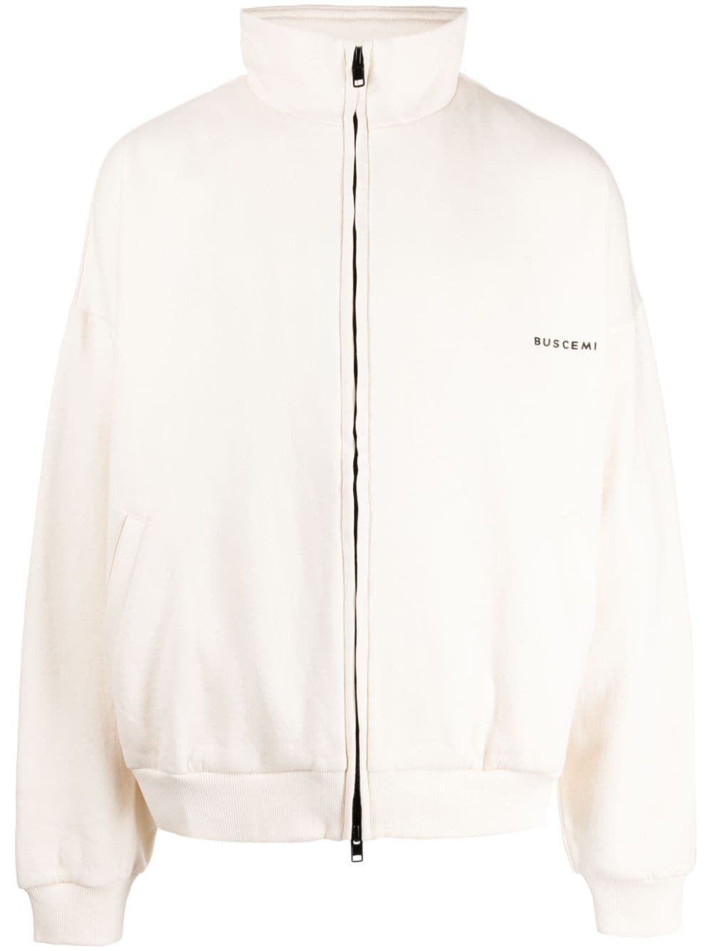 Buscemi cotton fleece bomber jacket - Neutrals von Buscemi