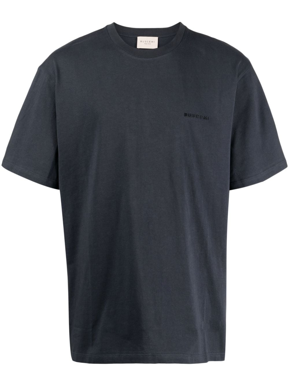 Buscemi logo-print cotton T-shirt - Blue von Buscemi