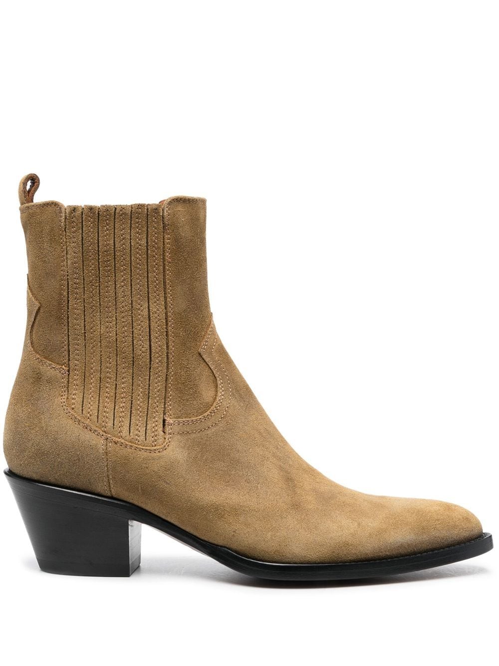 Buttero 55mm suede ankle boots - Brown von Buttero