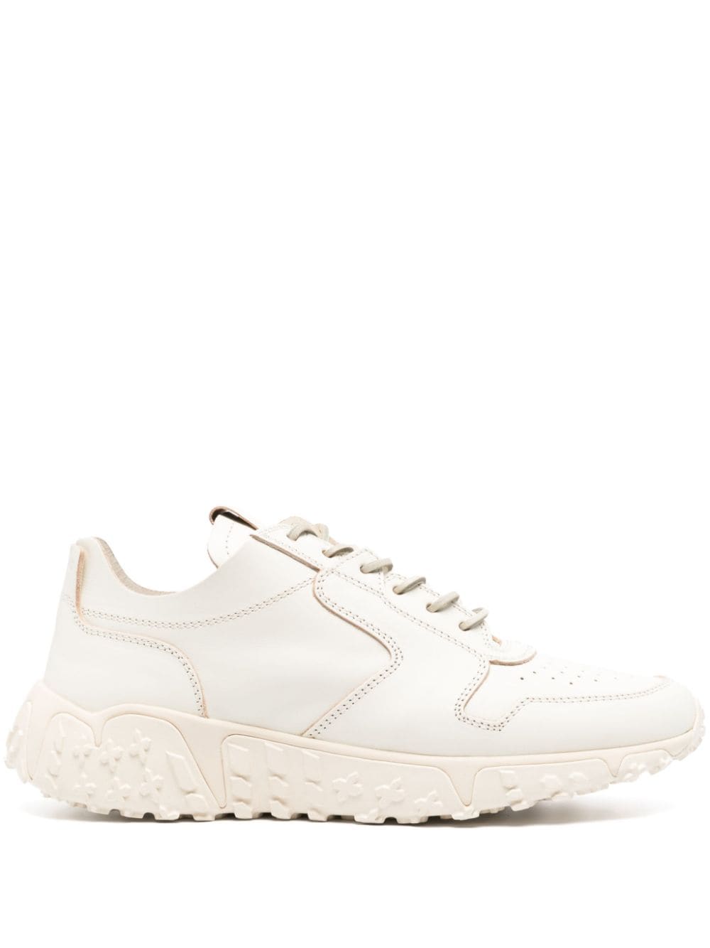 Buttero lace-up leather sneakers - White von Buttero