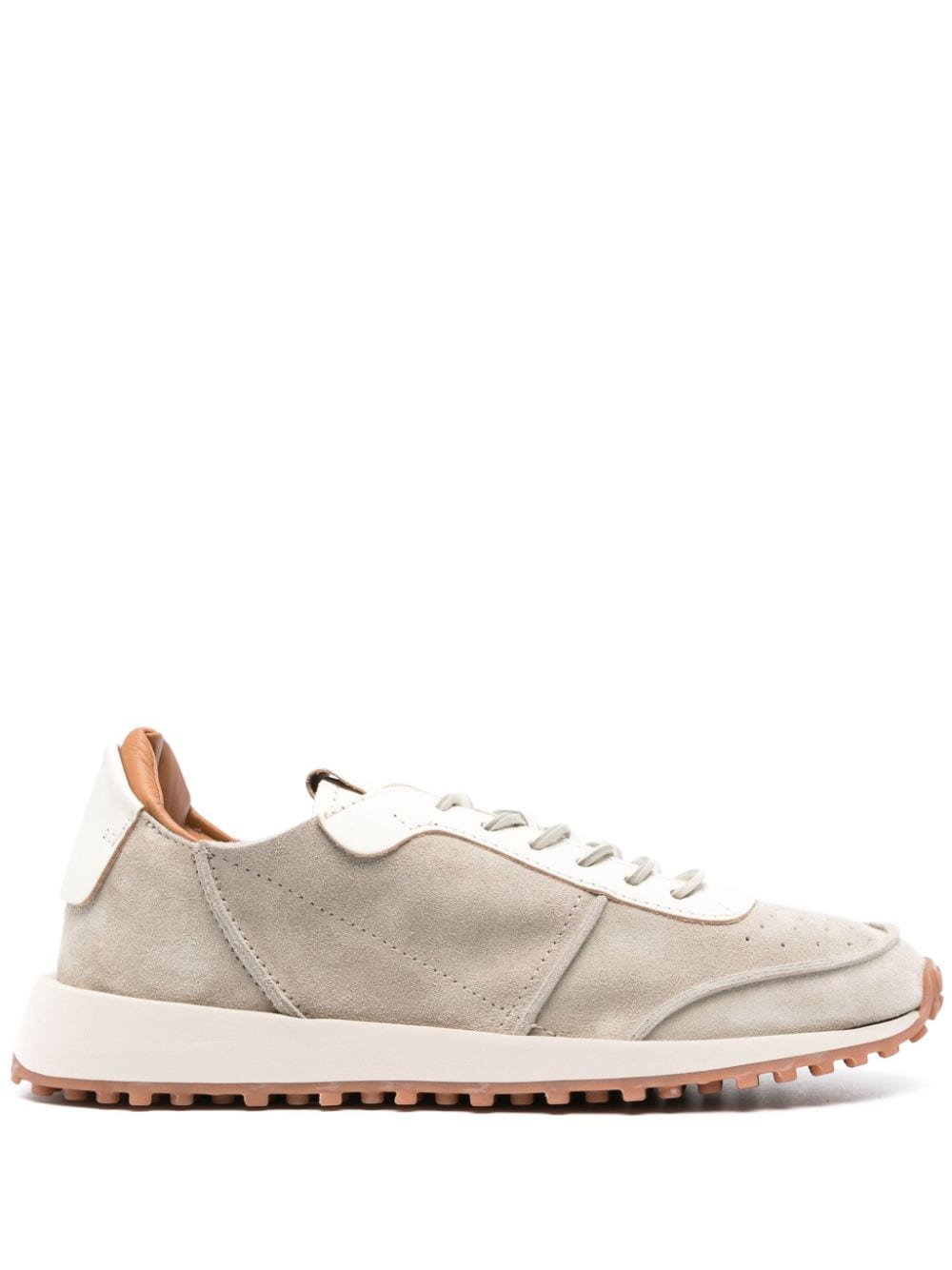 Buttero lace-up suede sneakers - Grey von Buttero