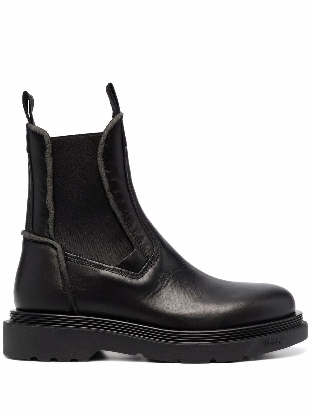 Buttero leather chelsea boots - Black von Buttero