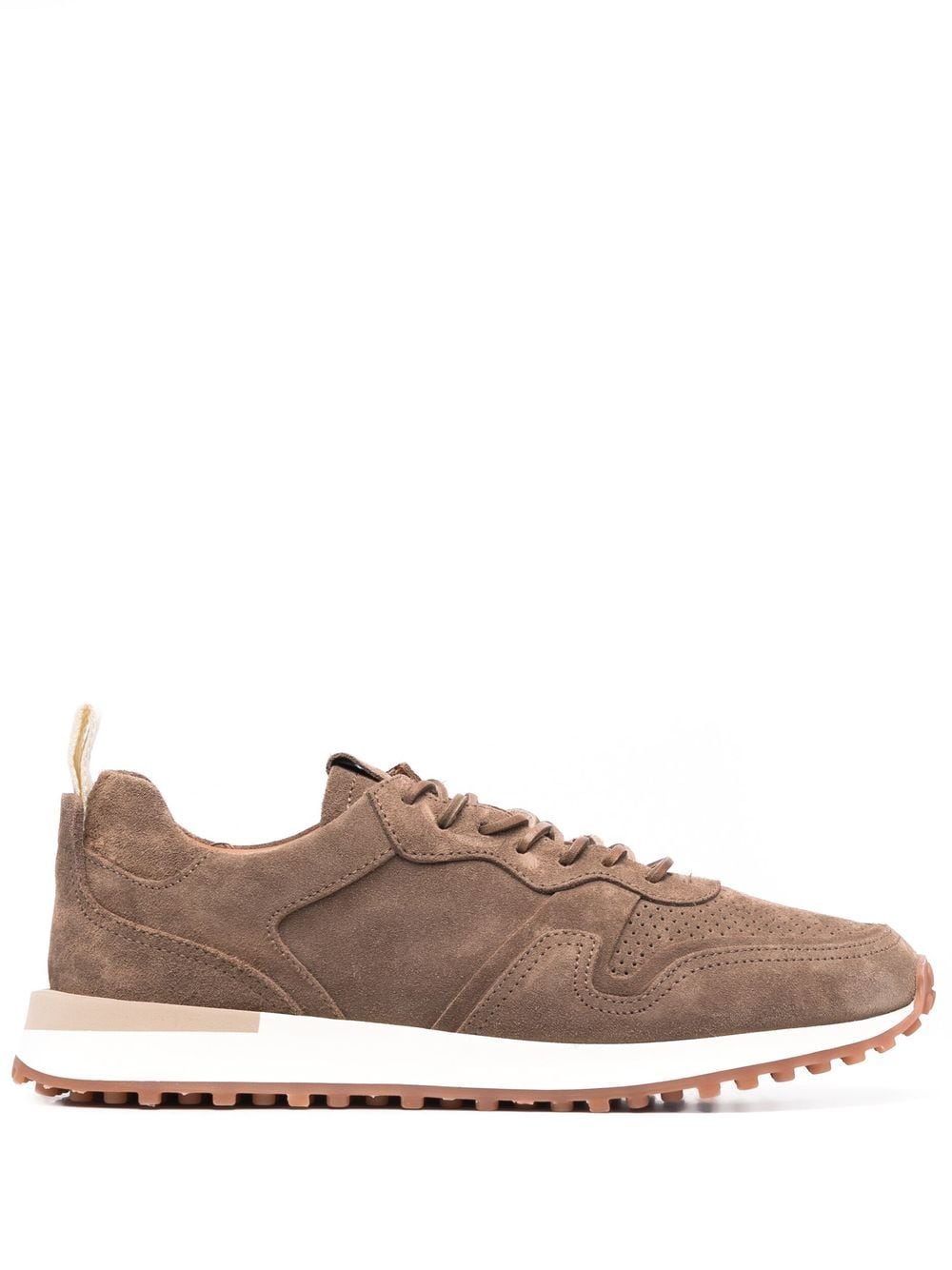 Buttero perforated-detail low-top sneakers - Brown von Buttero