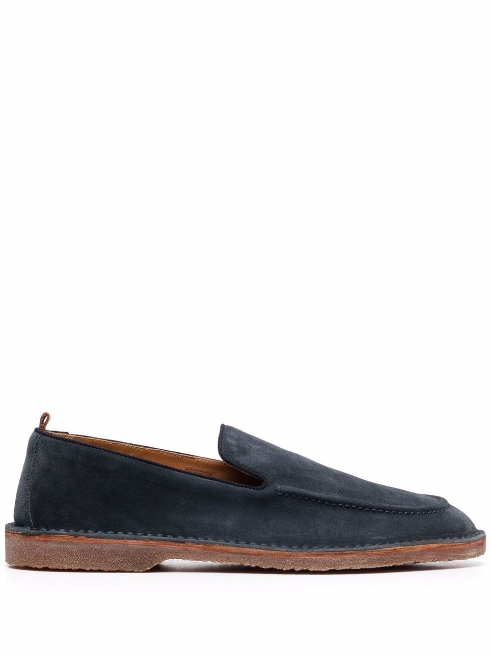 Buttero round-toe suede loafers - Blue von Buttero