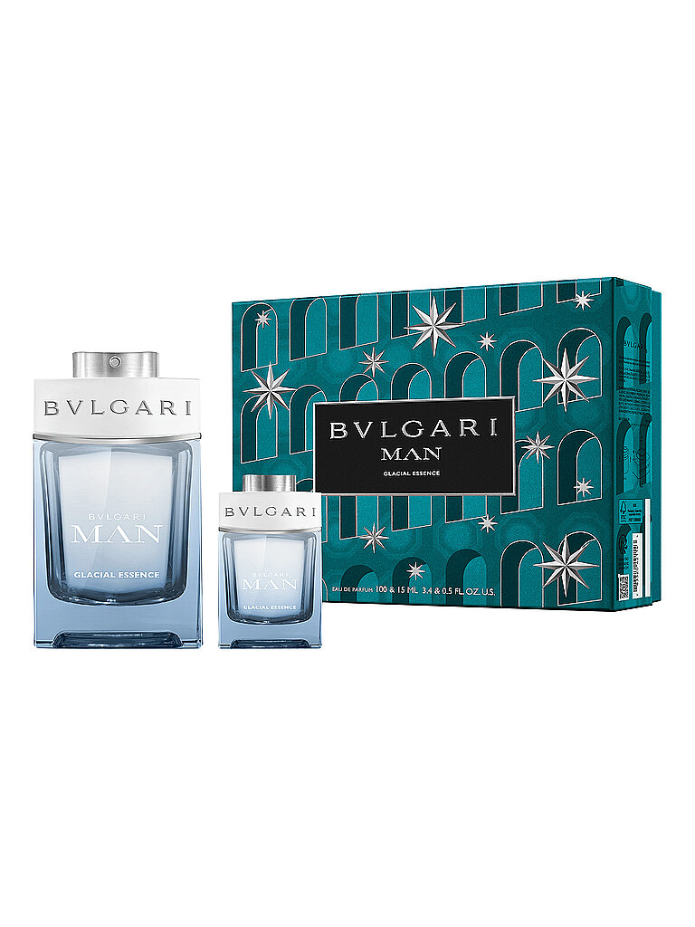 BVLGARI Geschenkset - Man Glacial Essence Eau de Parfum 100ml / 15ml von Bvlgari