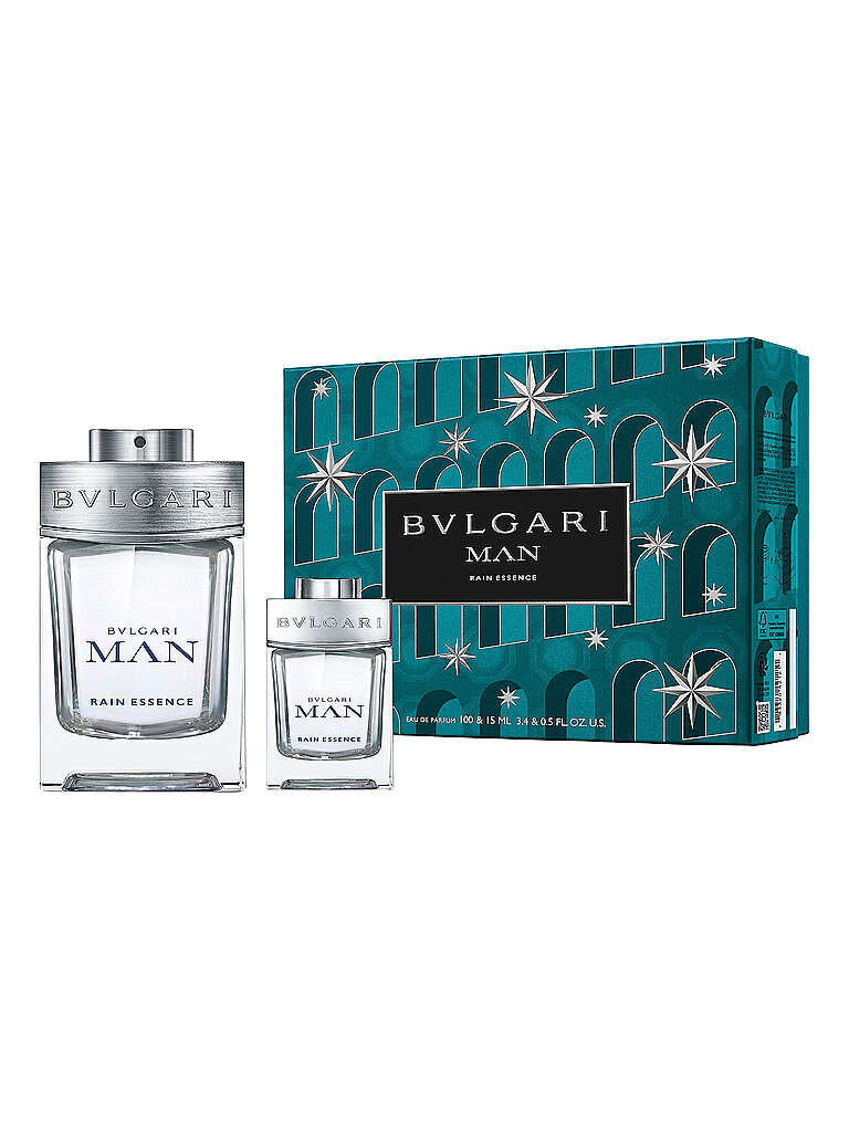 BVLGARI Geschenkset - Man Rain Essence Eau de Parfum 100ml / 15ml von Bvlgari