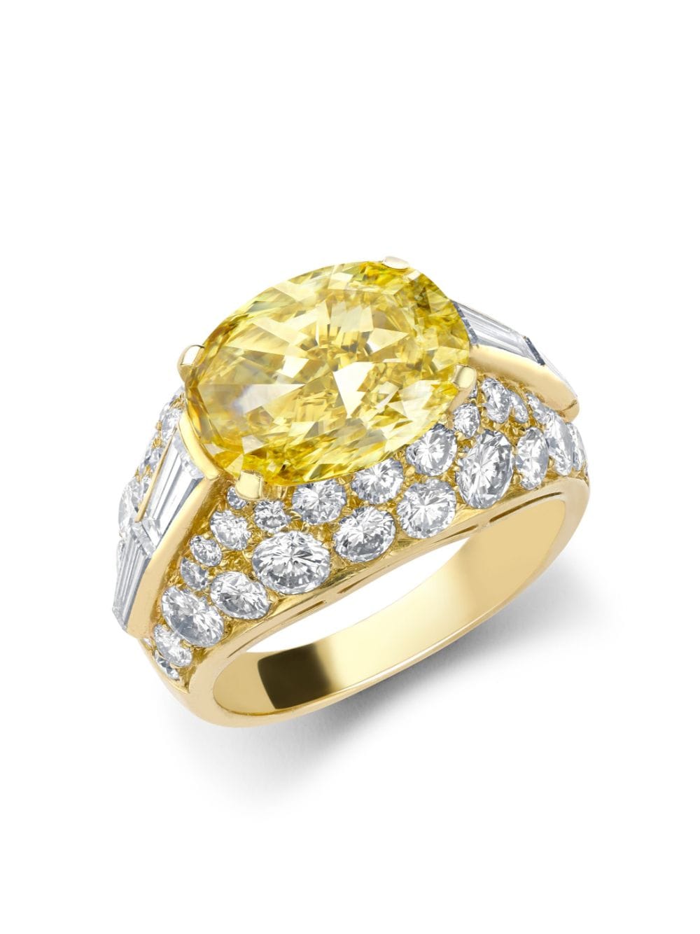 Bvlgari Trombino diamond ring - Yellow von Bvlgari