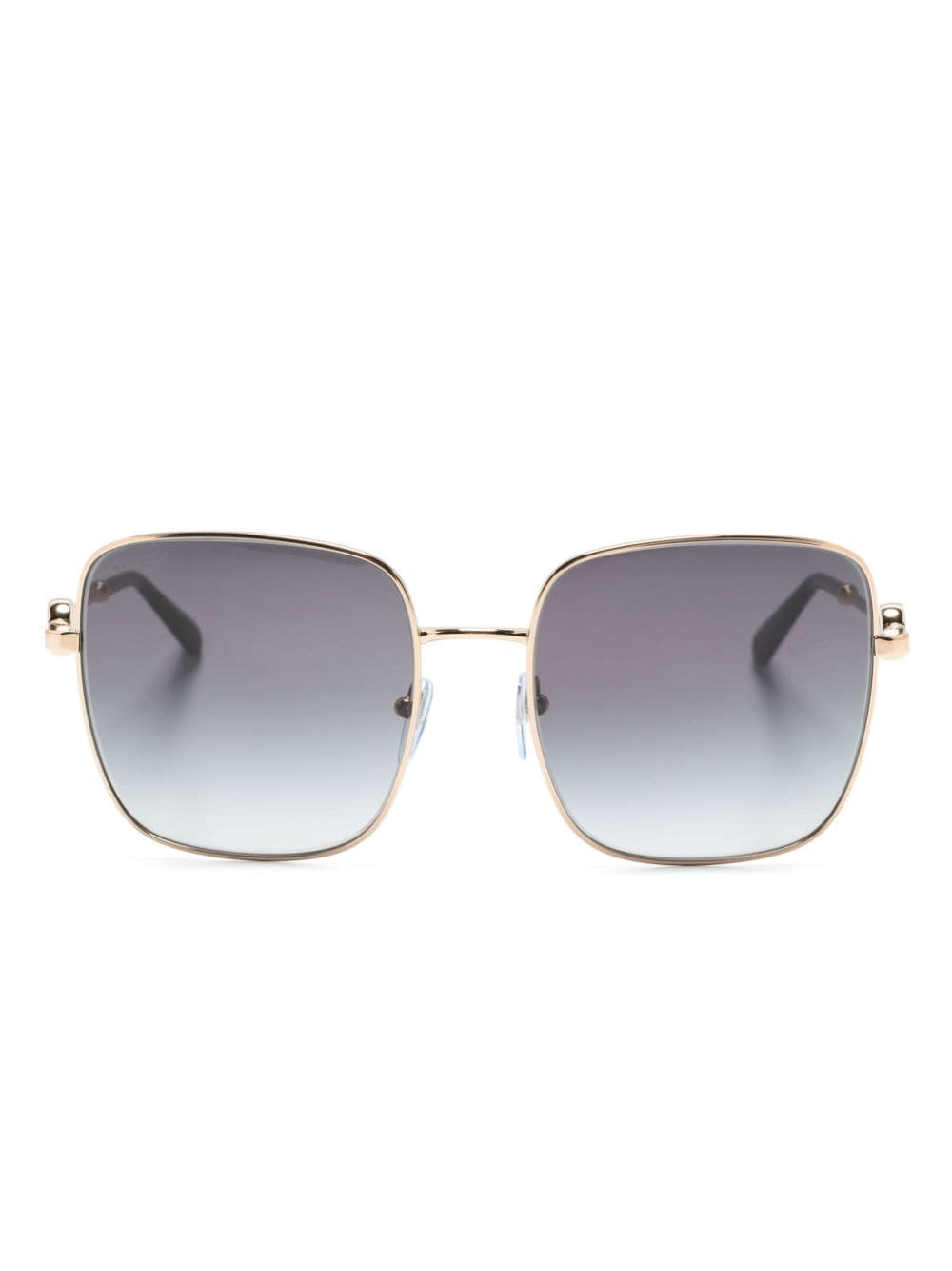 Bvlgari oversize-frame sunglasses - Black von Bvlgari