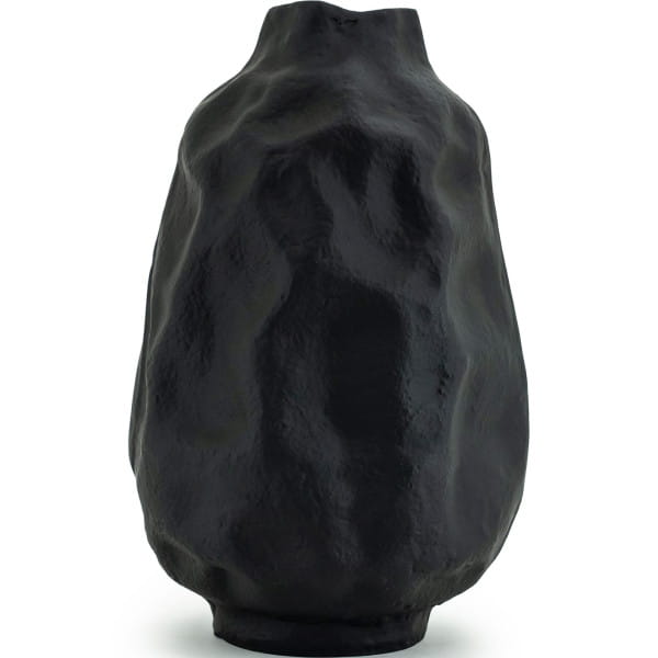 Vase Dent large schwarz von By-Boo