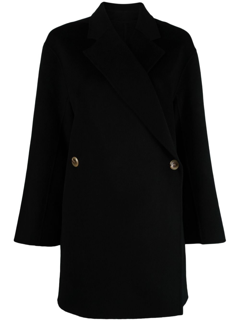 By Malene Birger Ayvia double-breasted wool coat - Black von By Malene Birger