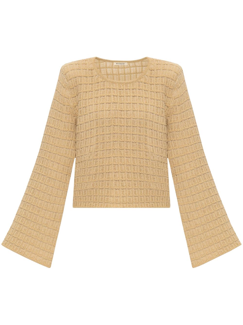 By Malene Birger Charmina knitted cotton-blend sweater - Neutrals von By Malene Birger