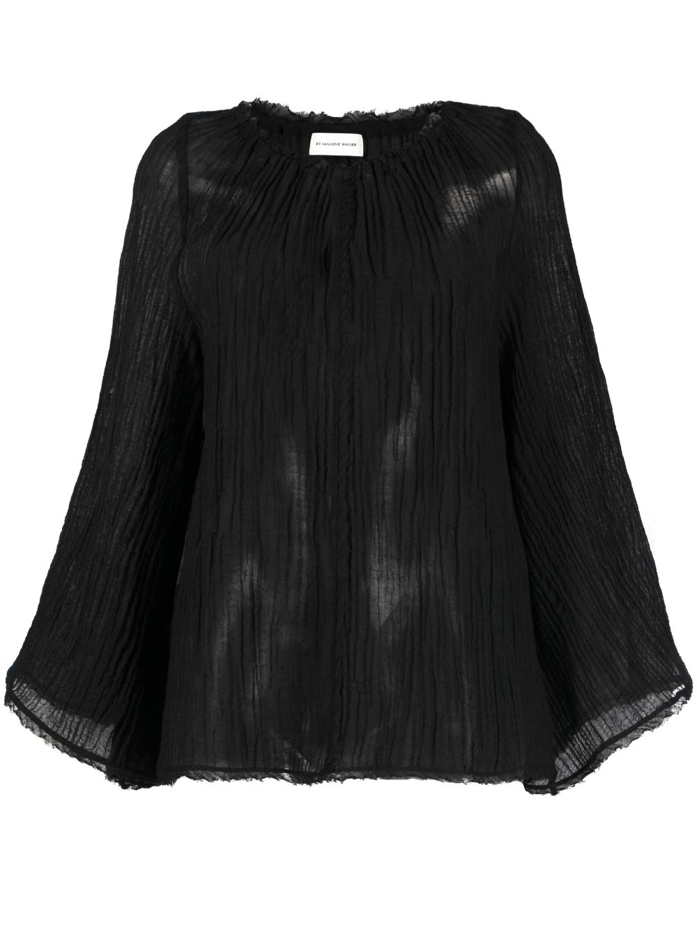 By Malene Birger Havanna long-sleeve blouse - Black von By Malene Birger