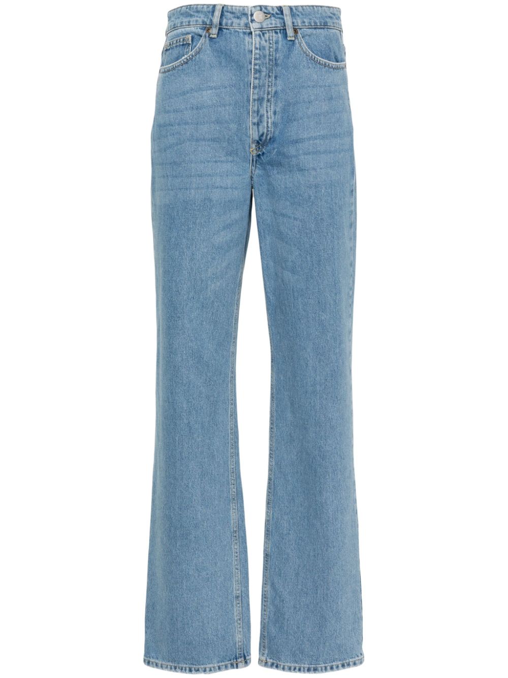 By Malene Birger Miliumlo mid-rise straight-leg jeans - Blue von By Malene Birger