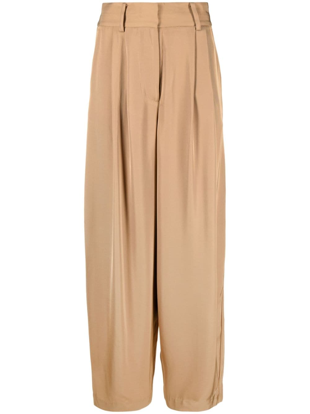 By Malene Birger Piscali mid-rise tailored trousers - Brown von By Malene Birger