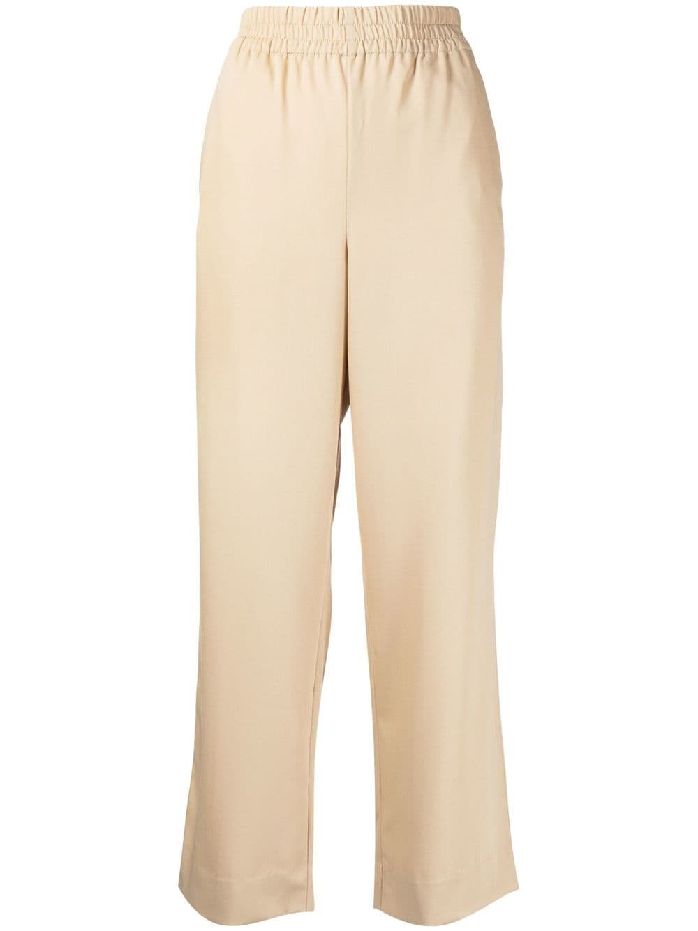 By Malene Birger straight-leg wool trousers - Brown von By Malene Birger