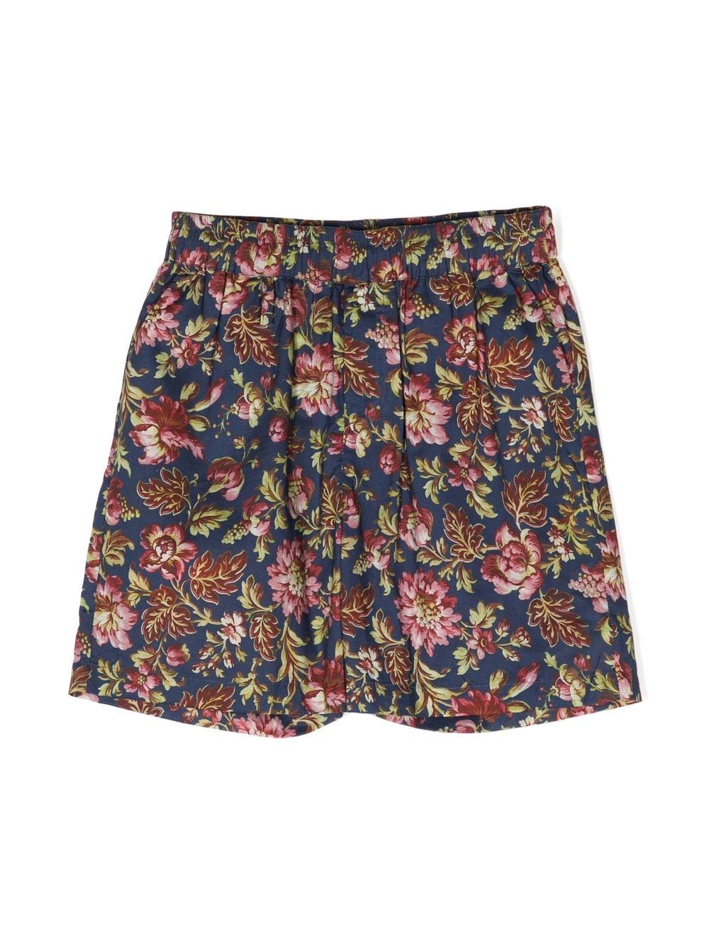 By Walid x Kindred all-over floral-print shorts - Blue von By Walid