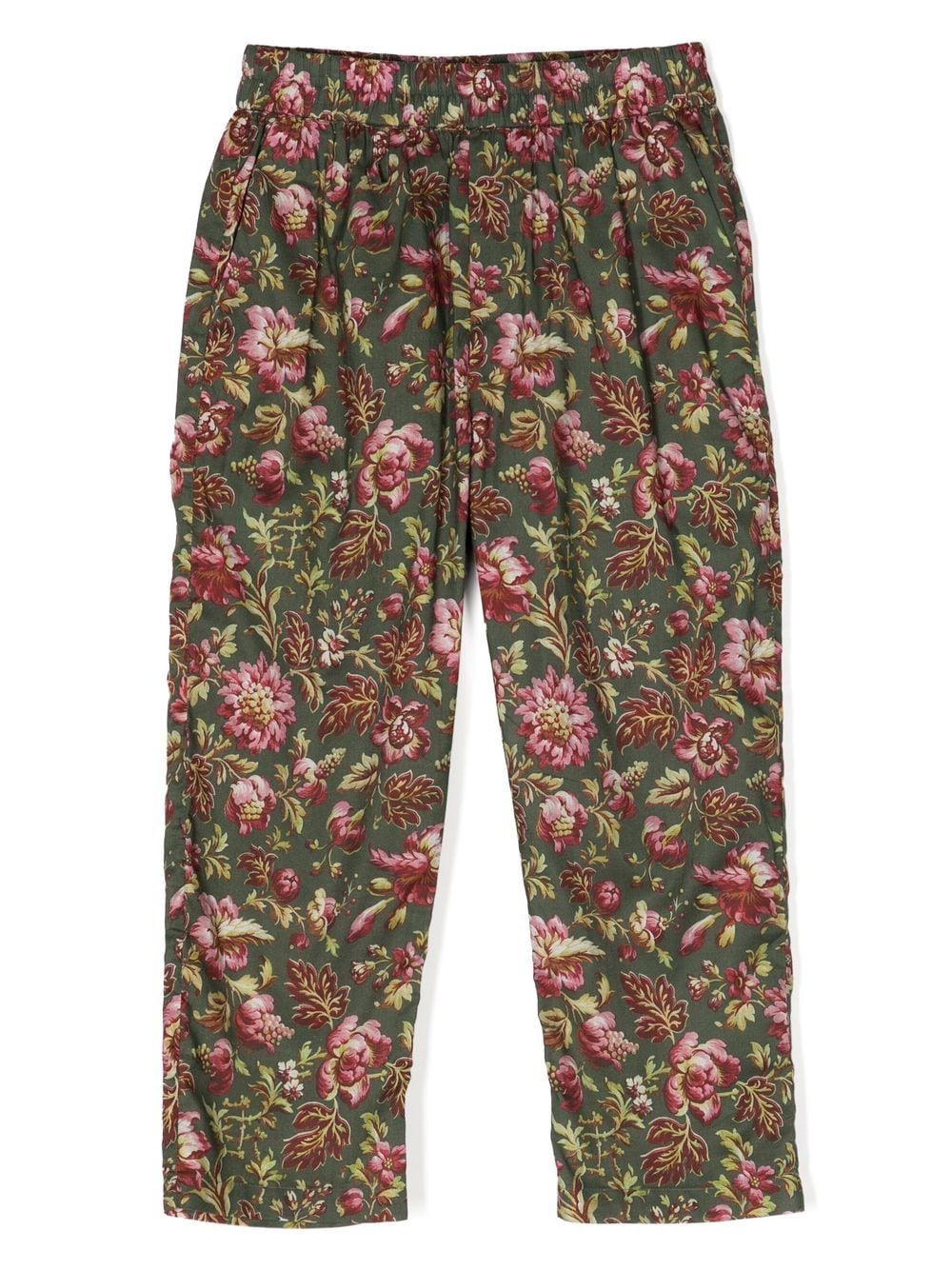 By Walid x Kindred floral-print trousers - Green von By Walid