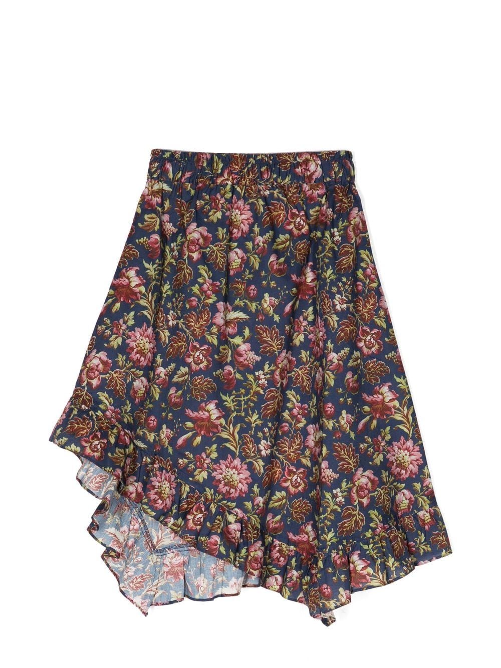 By Walid x Kindred floral-print high-low hem skirt - Multicolour von By Walid