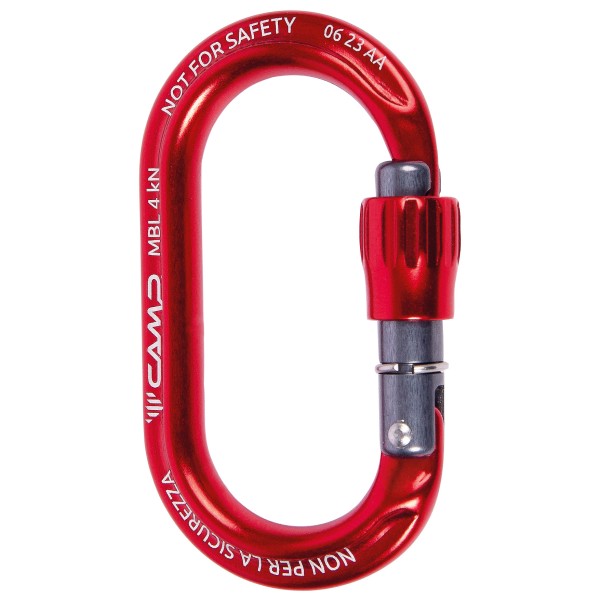 C.A.M.P. - Ekto Lock - Materialkarabiner rot von C.A.M.P.