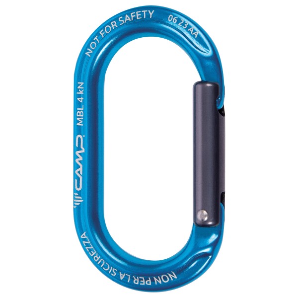 C.A.M.P. - Ekto - Materialkarabiner blau C.A.M.P. - Ekto - Materialkarabiner blau von C.A.M.P.