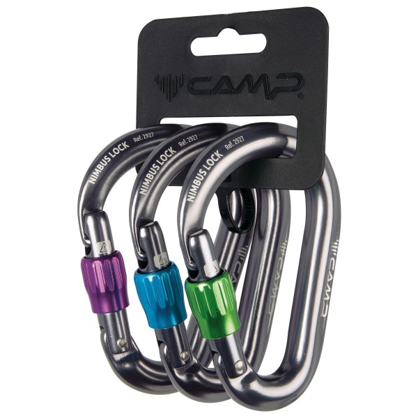 C.A.M.P. - Nimbus Lock 3 - Verschlusskarabiner Gr One Size grau C.A.M.P. - Nimbus Lock 3 - Verschlusskarabiner Gr One Size grau von C.A.M.P.