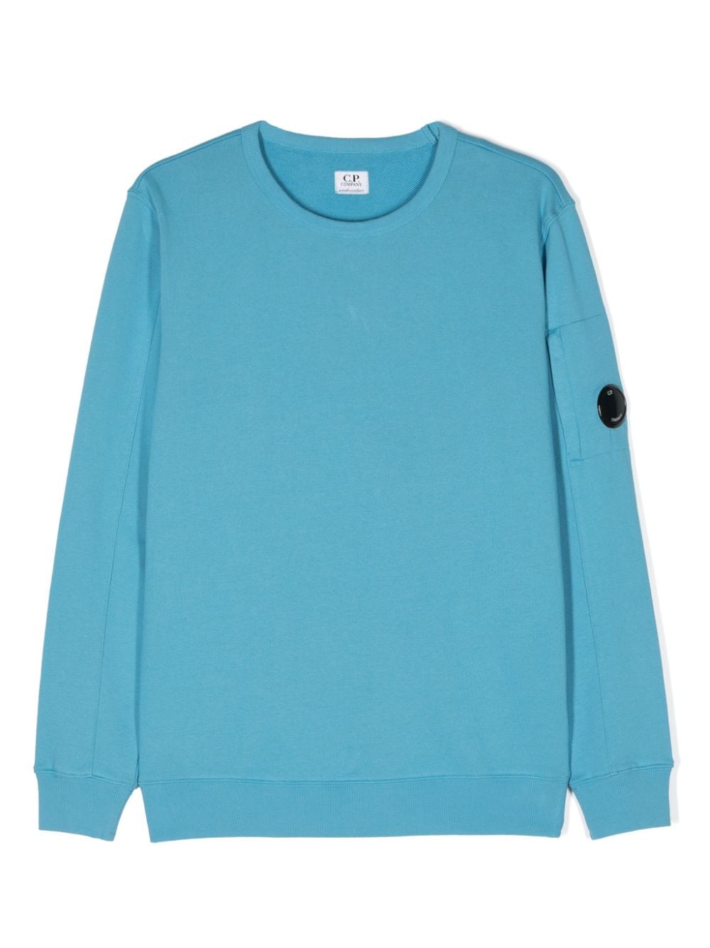 C.P. Company Kids Lens-appliqué sweatshirt - Blue von C.P. Company Kids